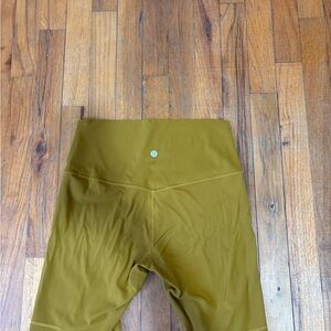 lululemon athletica Align Shorts in Gold Spice